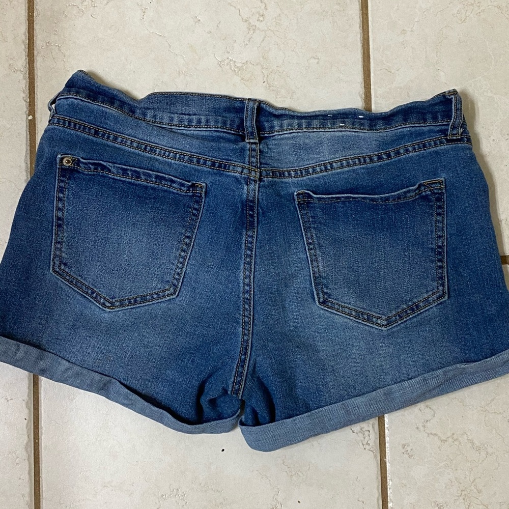 old navy boyfriend style jean shorts